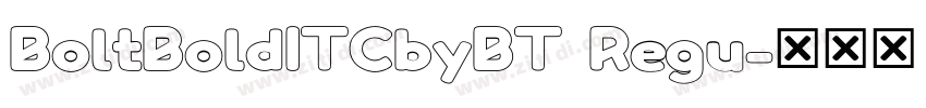 BoltBoldITCbyBT Regu字体转换